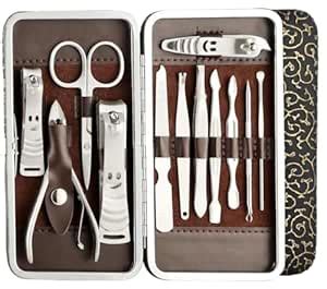 Beauté Secrets Basics Manicure Set Nail Clippers, Stainless Steel Nail ...