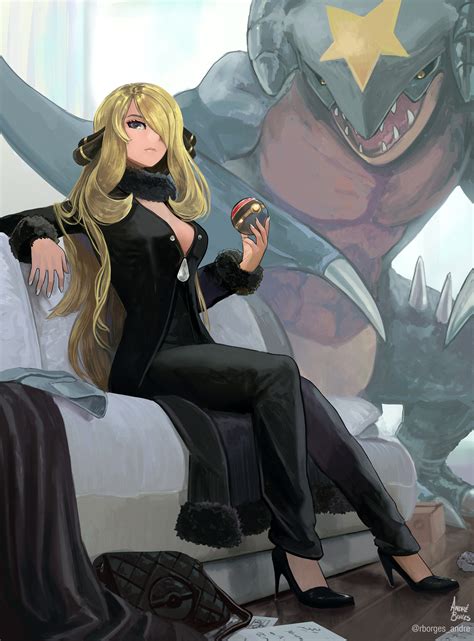 ArtStation - Sinnoh Champion Cynthia