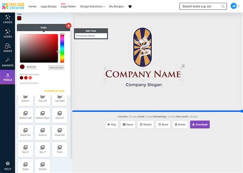 Free Logo Animator - Logo Animation Maker