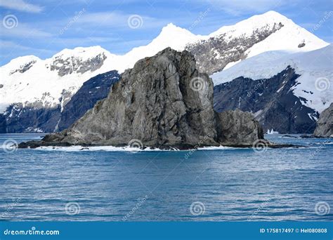 Elephant Island (South Shetland Islands) In The Southern Ocean. With ...
