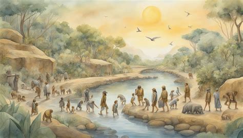 Human Evolution Timeline 的图像结果