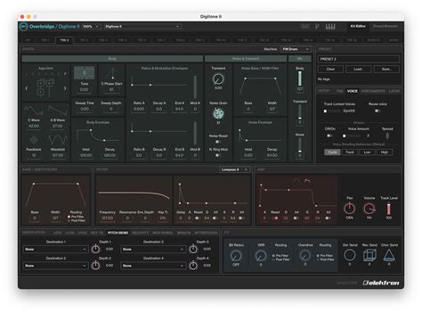 Software update: Overbridge for Digitone II & OS 1.10A for Digitone II ...