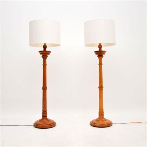 Pair of Antique Victorian Floor Lamps - 9204 / LA507759