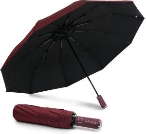 Rewop Men and Women– 3 Fold Auto Open and Close 43 Inch Large Umbrella ...