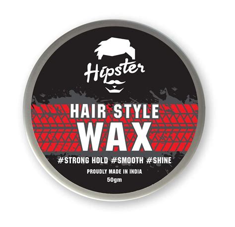 Buy Hipster Hair Style Wax For Men Strong Hold, 50gm | Hair, Beard ...