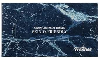 Freshee 100 Pulls 2 Ply Signature Car Facial Tissue Paper Box, Bacteria ...