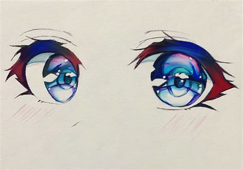 Anime Eyes Drawing Color at John Spiker blog