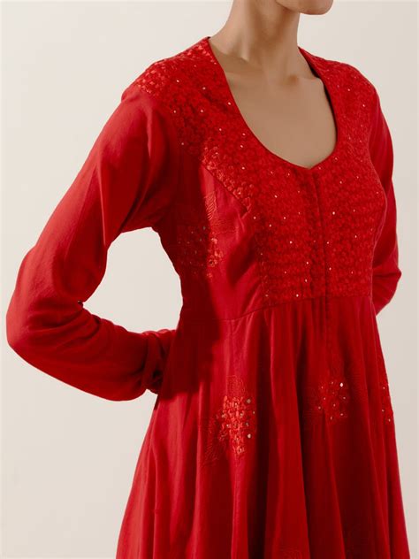 GULMOHAR KALI KURTA SET – label earthen
