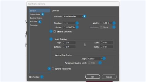 InDesign Fit Text to Frame 的图像结果