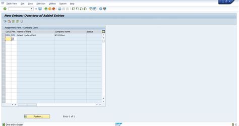 Assign Plant to Company Code in SAP MM
