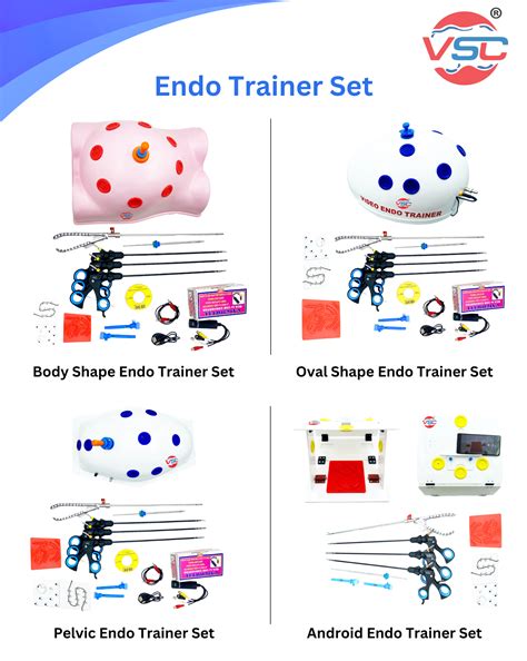 Laparoscopic Endotrainer Set Simulator Box Training Kit – Vishal ...