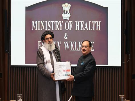 JP Nadda, Afghan health minister review expanding India-Afghanistan ...