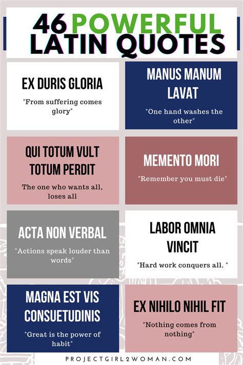 46 Powerful Latin Phrases to actually Boost your Life and Sound Smart ...
