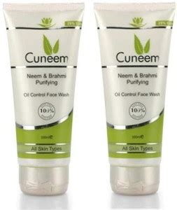 cuneem Neem & Brahmi Purifying Facewash || Oli control face wash (Pack ...