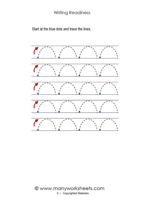 Tracing Diagonal Lines Worksheets For Preschool ...