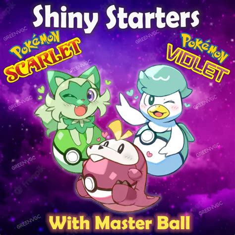 Shiny Starters X And Y