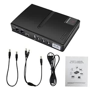 Zunate Uninterruptible DC UPS Battery Backup with USB 5V 9V 12V and POE ...