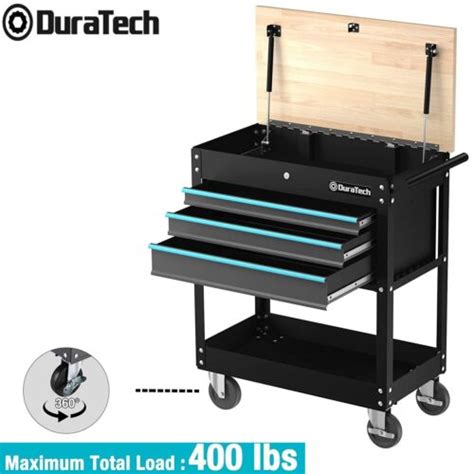 DURATECH 3-Drawer Rolling Tool Cart 30-12" India | Ubuy