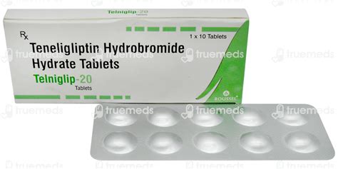 Telniglip 20 Tablet 10: Uses, Side Effects, Price & Substitutes