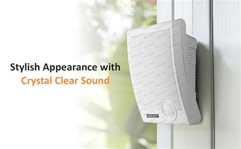 DULCET DC-WS6X 6.5 inch 10W Wall Mounted Indoor Wired Public Address ...