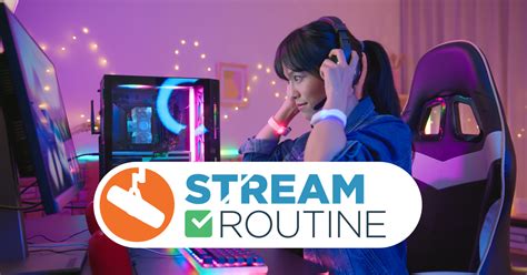 Routine Live Streaming 的图像结果