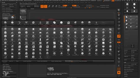 ZBrush: Using Insert and Multi-Mesh Brushes effectively