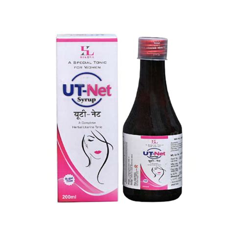 UT Net Syrup - A SPECIAL TONIC FOR WOMEN - Hikona Lifesciences