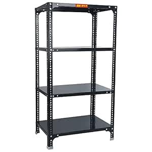 SMR Prime CRC Sheet 24 Gauge Multipurpose Slotted Angle Rack with 4 ...