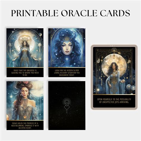 Downloadable Printable Oracle Cards 的图像结果