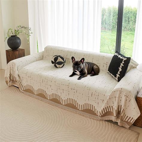 Amazon.com: Yajue Boho Couch Cover for Dogs - Pet Proof Sofa Covers for ...