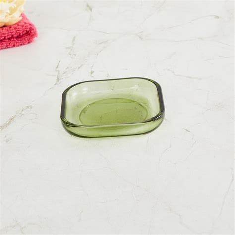 Buy Organic Acacia Glass Soap Dish from Home Centre at just INR 599.0