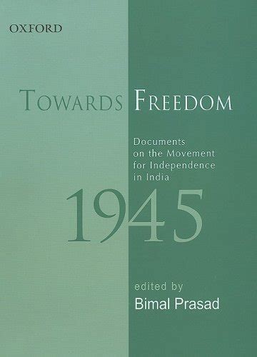 Buy Towards Freedom: Documents on the Movement for Independence in ...