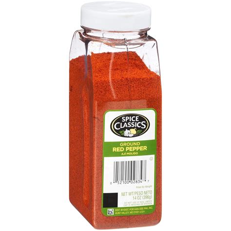 Amazon.com : Spice Classics Ground Red Pepper, 14 oz - One 14 Ounce ...