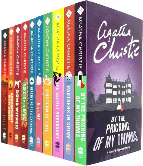 Agatha Christie Hercule Poirot & Tommy And Tuppence Series Collection ...