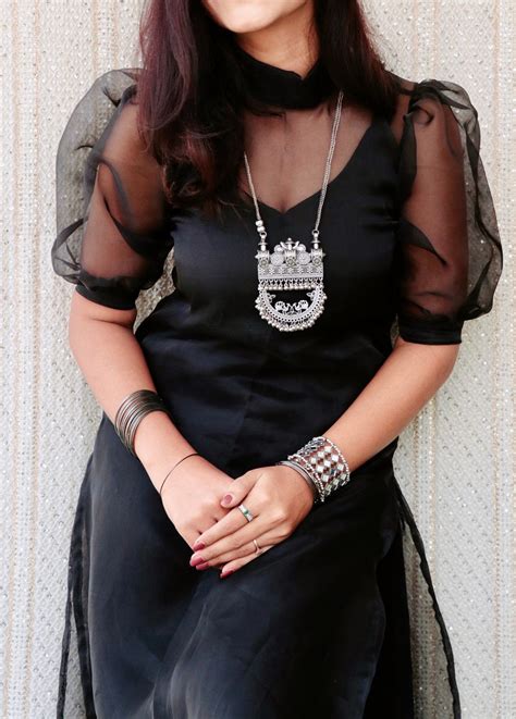 DUSK ORGANZA 3 PIECE KURTA SET – StudioAnaykaa