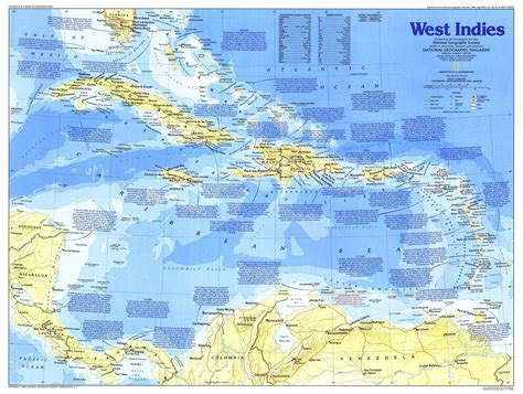 French West Indies Map