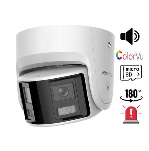 Hikvision DS-2CD2347G2P-LSU/SL Camara IP 4MP Panoramica 180 Grados con ...