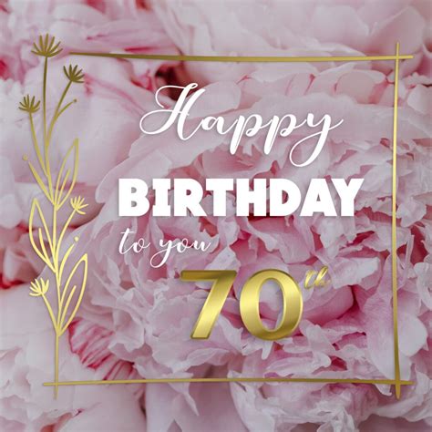 70th Years Free Happy Birthday Wishes and Images - birthdayimg.com