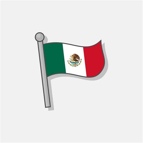 Illustration of Mexico flag Template 13371254 Vector Art at Vecteezy