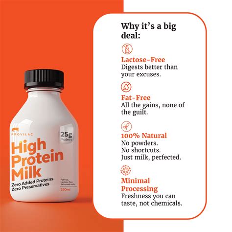 High Protein Milk – Provilac