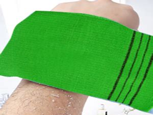 ENLIWISH Korean Beauty Skin Exfoliating Bath Scrub Gloves 2Pcs - Bath ...