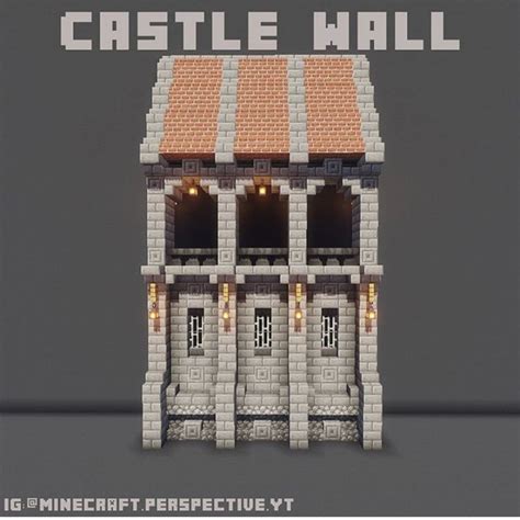 Image result for Minecraft Caste Wall