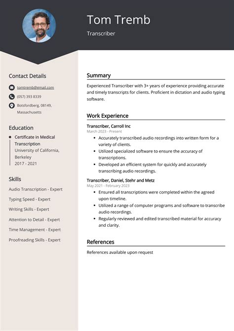 Image result for Who Is a Transcriber