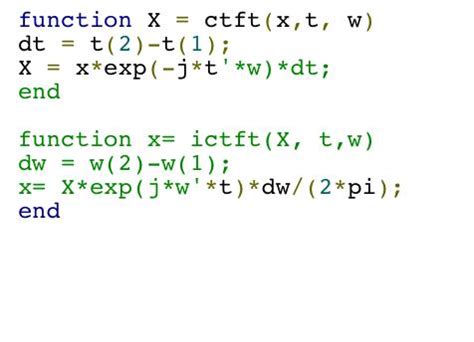 How to Implement Dtft in MATLAB 的图像结果
