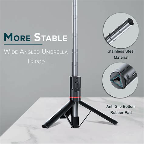 Tempt Snapstick Pro Smart Selfie Stick with wireless Remote Control ...