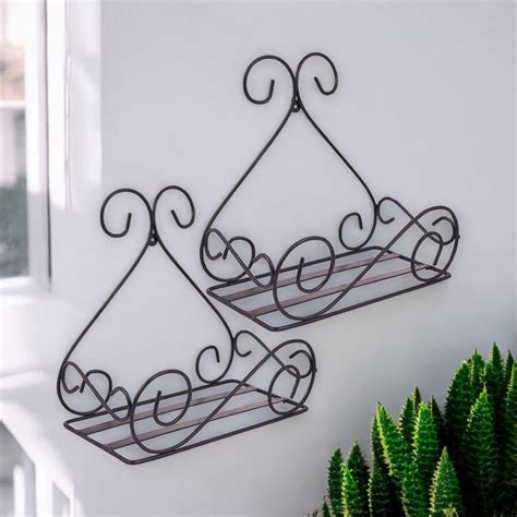 Buy Wooden Twist Wall Hanging Planter Stand Online at woodentwist ...