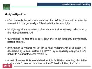 Image result for Multi Hypothesis Tracking Algorithm