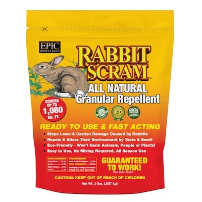 Natural Rabbit Scram Insect & Pest Control at Lowes.com