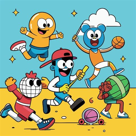 Sports Cartoon Clip Art 的图像结果