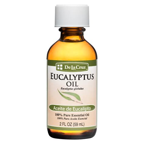 De La Cruz 100% Pure Eucalyptus Essential Oil, 2 oz | Joe V's Smart ...